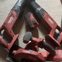 Hilti Sawzoal  With Battery 