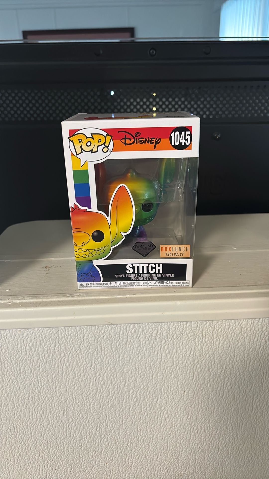 Stitch 1045 Diamond Box Lunch Exclusive Funko Pop 