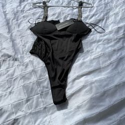 BODY SUIT (Size 10)  & SPARKLE DRESS ( Size M)