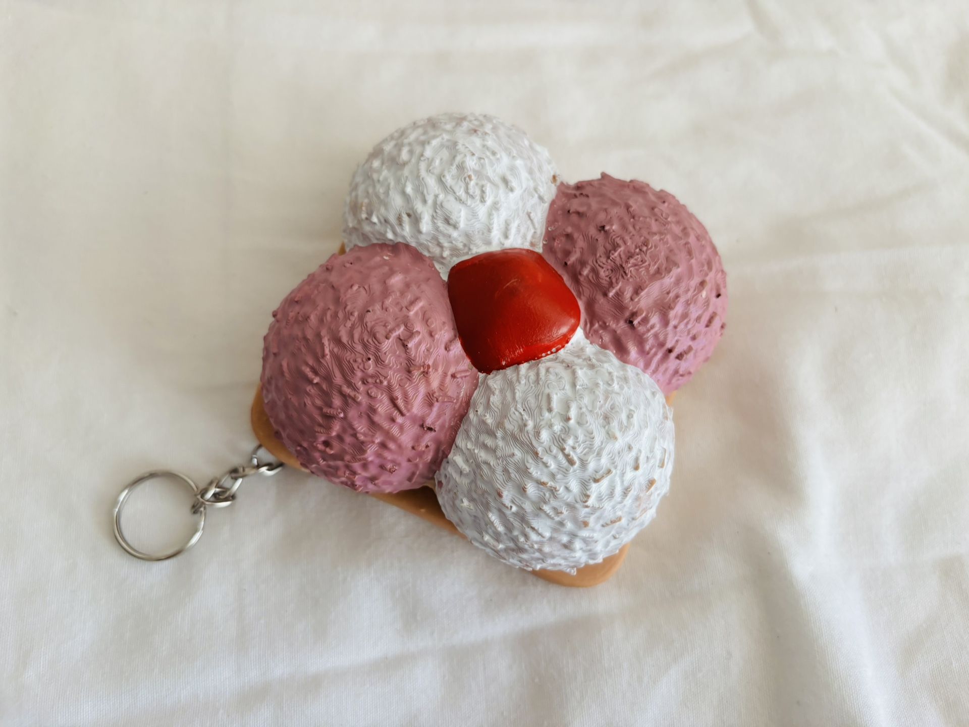 Coin Bag Keychain / Monedero y Llavero (Galleta Arcoíris)