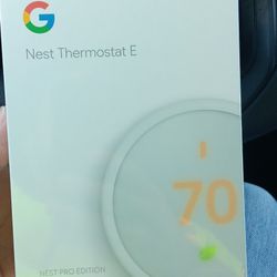 Google Nest E Thermostat 