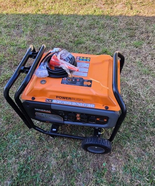 Generac
8125 / 6500-Watt Gasoline Powered Portable Generator with COSense and 20 ft. Extension Cord Included - GP6500