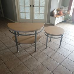 Entry / Console AND Side Table SET 