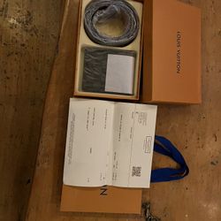Louis Vuitton Belt And Wallet