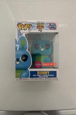 FUNKO POP ! BUNNY 532 FLOCKED TARGET EXCLUSIVE TOY STORY 4 DB6