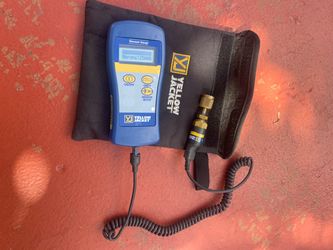 Hvac vacuum sensor