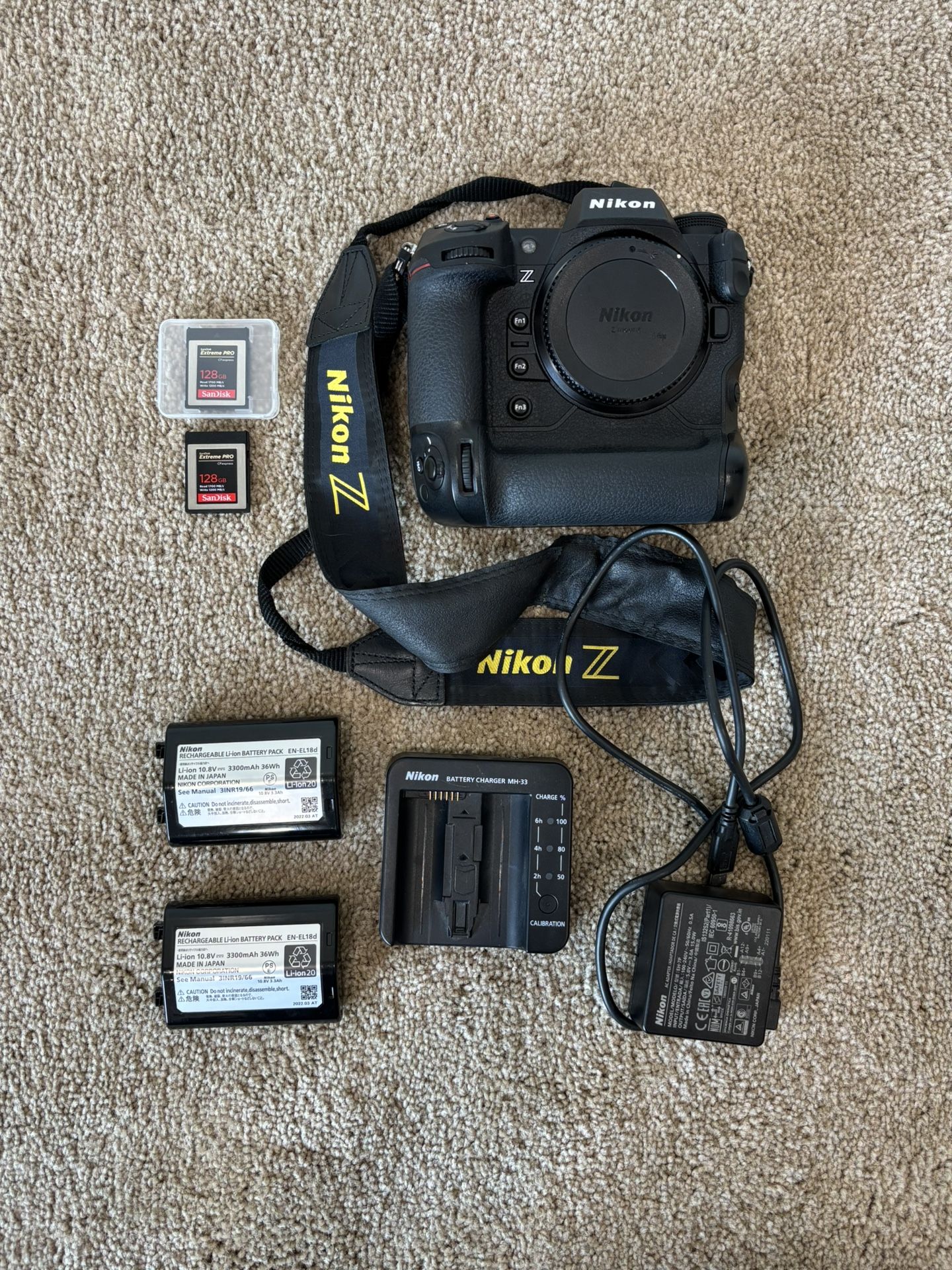 Nikon Z9 + Accessories