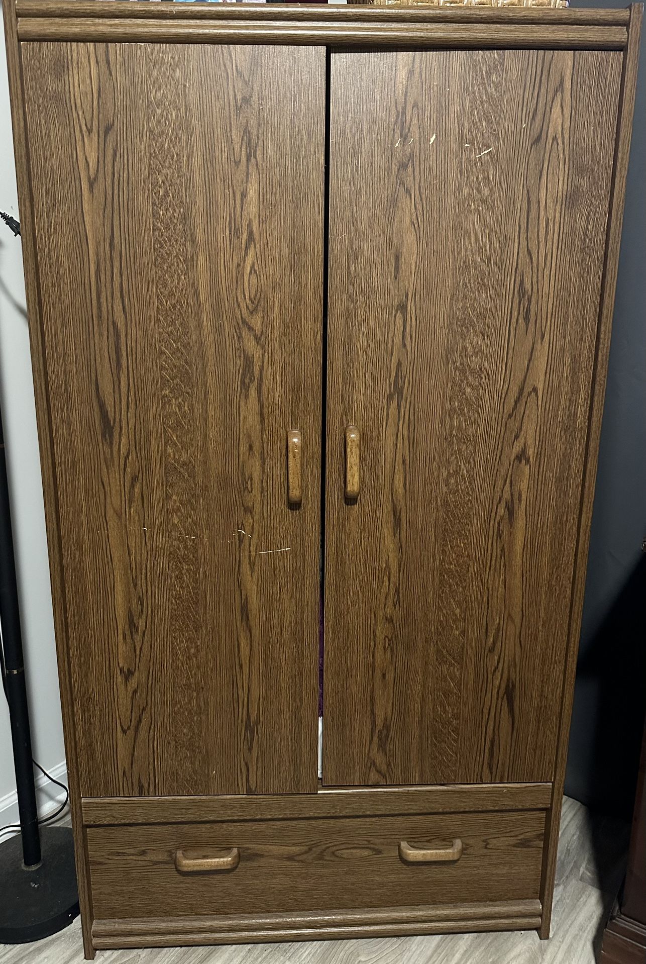 Moving Must Sell- Entertainment Center W Speakers And Stereo Equipment