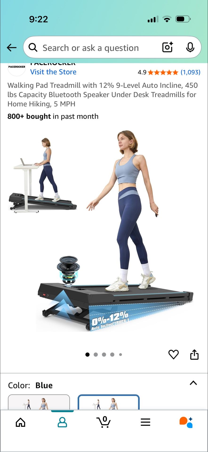 Almost Brand New Treadmill