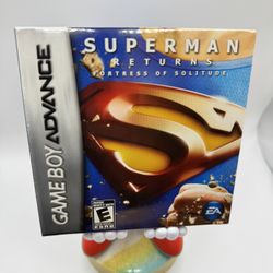 Superman Returns: Fortress of Solitude Nintendo Game Boy Advance Gba New Sealed