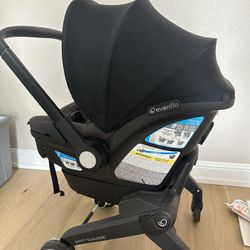 Evenflo Shyft DualRide Infant Car Seat and Stroller Combo