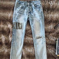 Amiri Army Camo Jeans