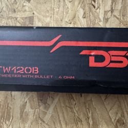 DS18 3” Aluminum Super Tweeter with Bullet 4 OHM 