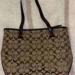 Brown Coach Bag