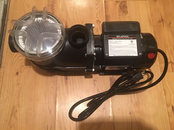 splapool pump and filter
