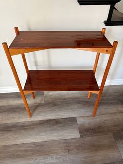 Wooden console table  - vintage