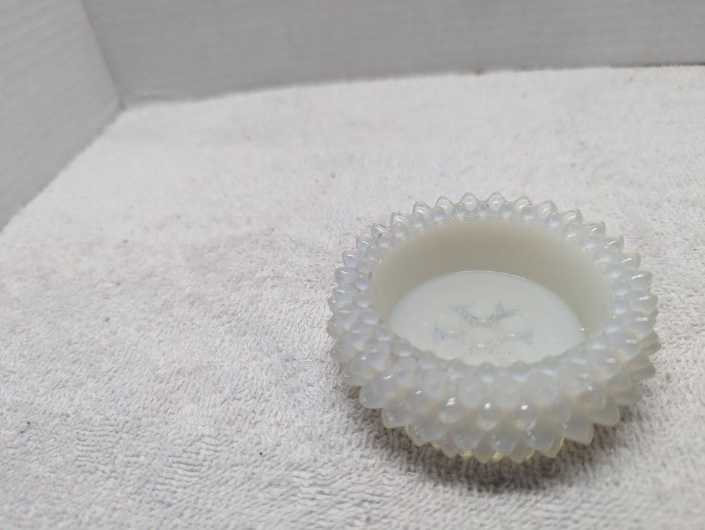 Milk Glass Candy Dish