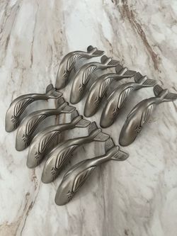 10 Sperm Whale Cabinet Drawer Door Pulls