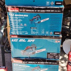 Makita Chainsaw 18volt Brushless Each 