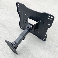 New $12 Universal TV Wall Mount for 17”-42” TVs Swivel Tilt Bracket, Max 55Lbs