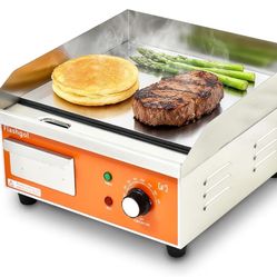 15.3 IN Nonstick Stainless Steel Electric 