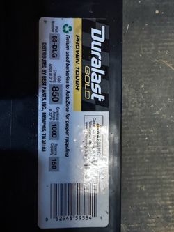 Duralast Gold 65-DLG cc850