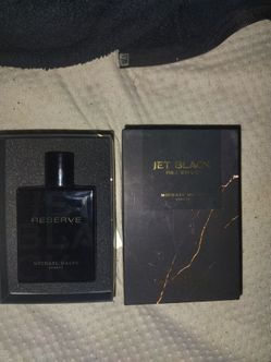 Jet black cologne men