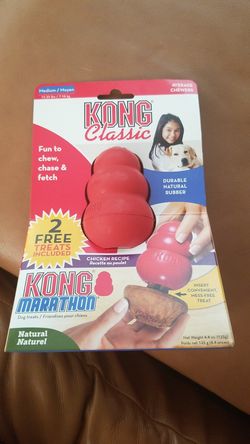 Kong classic medium chicken or PB Favor