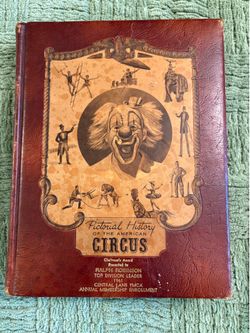 1957 Pictorial History Of The American Circus book