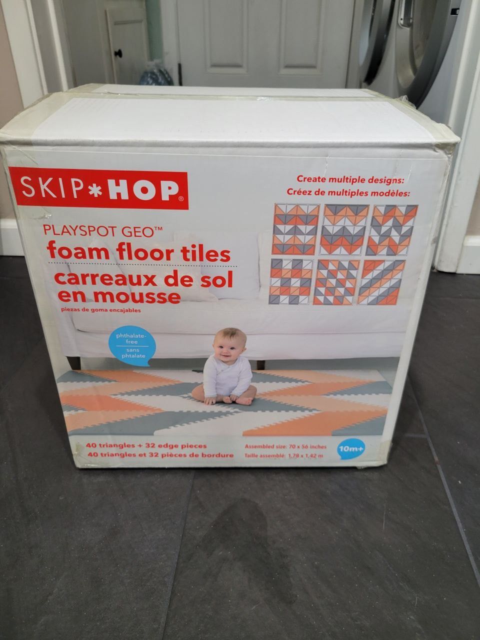 Skiphop Playspot Geo Foam Floor Tiles