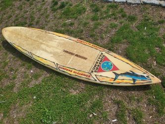 Vintage Surfers Alliance Surfboard Great White 