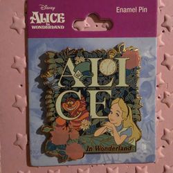 Alice In Wonderland Pin