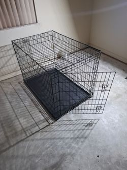 Large dog cage