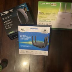 Routers And Wi-Fi Range Extender