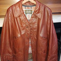Genuine Leather By Grais  Made In USA 48 Long 