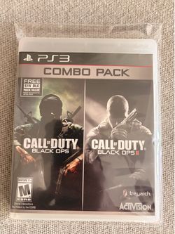 Black Ops 1 & 2 Combo pack