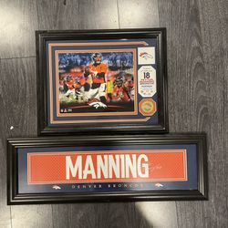 Peyton Manning Mint Memorabilia 