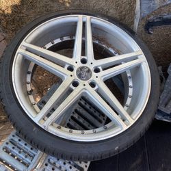 20” 5 Spoke RIM & Tire 