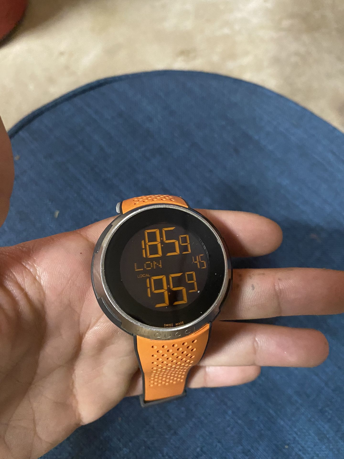 Digital Gucci Sport Watch