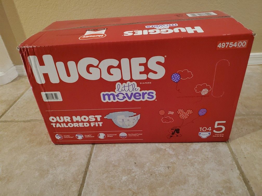 Huggies Little Movers Size 5