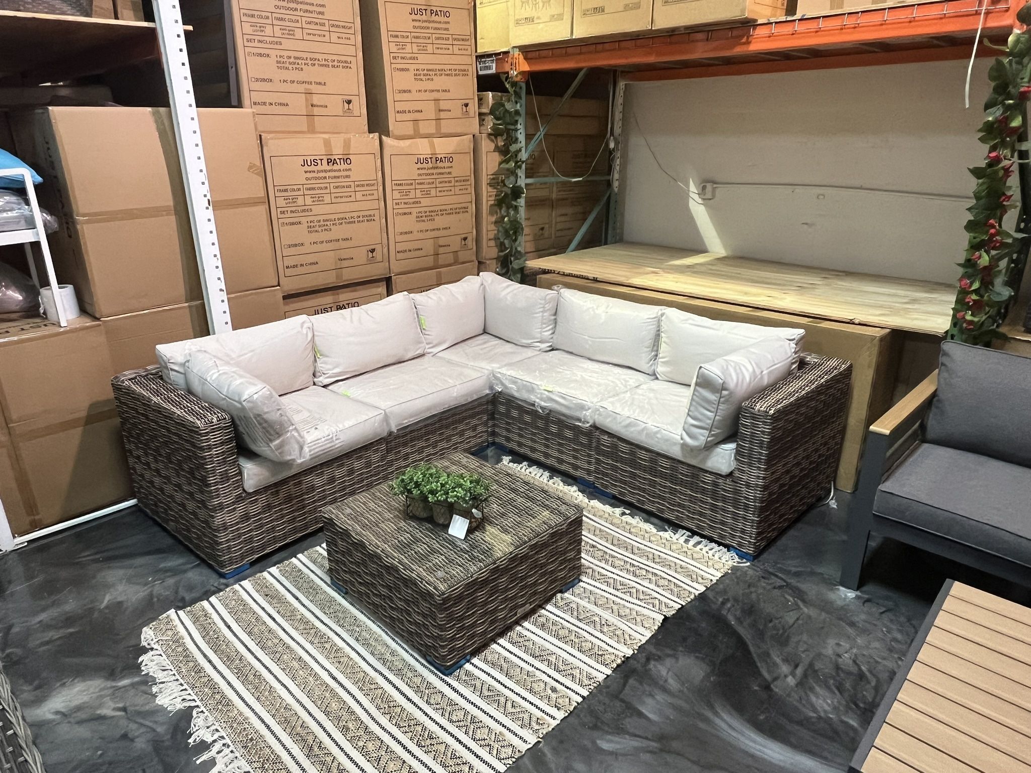 Patio Furniture Sofa Set