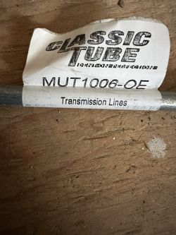 Classic Tube C4 Transmission Cooling line