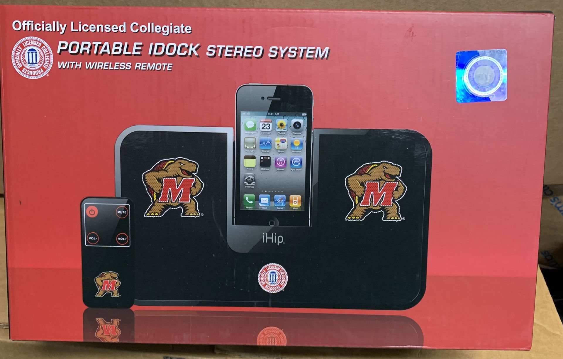 iHip Portable idock stereo system with wireless remote of Maryland