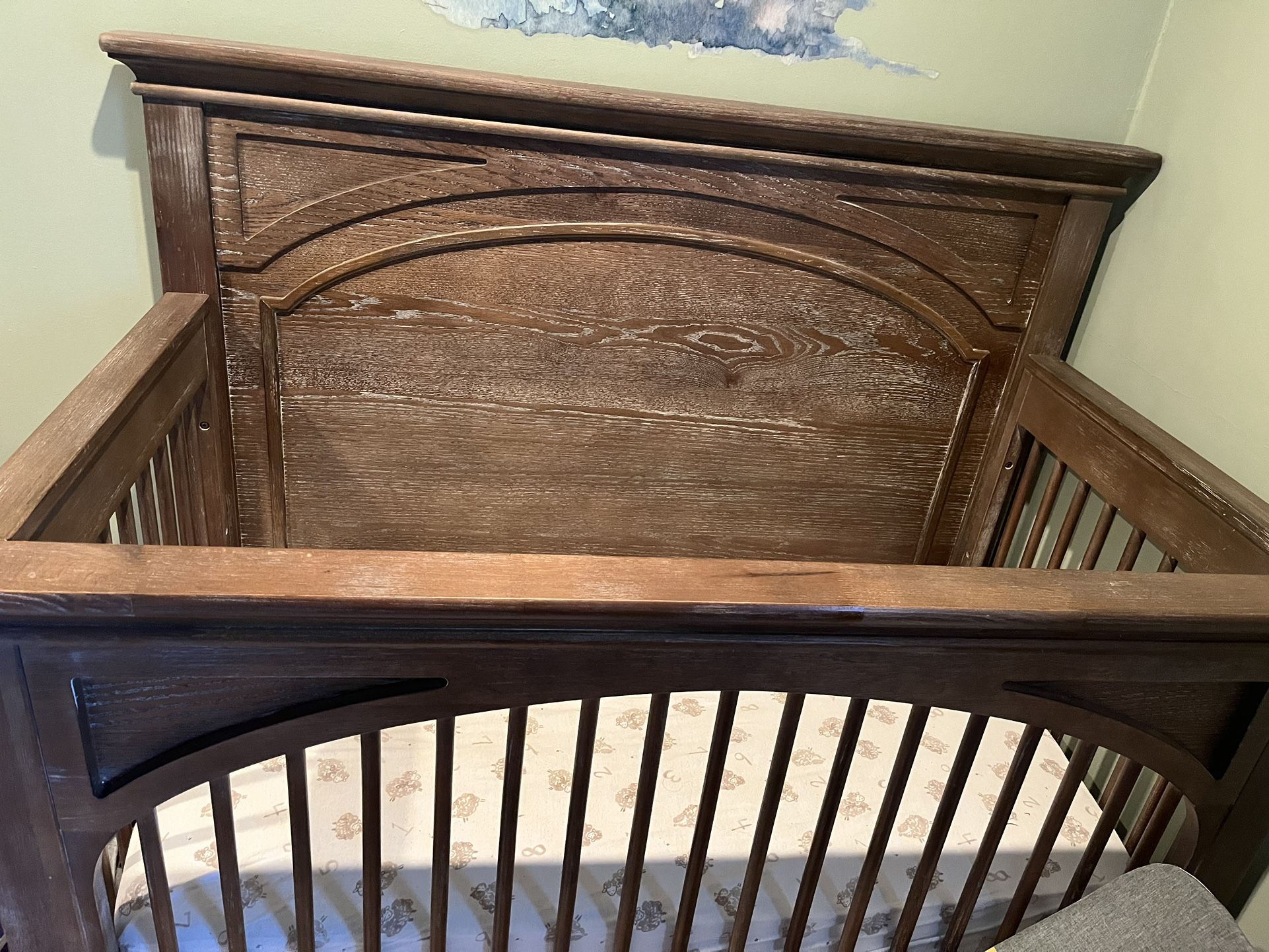 Nursery Set - Full size crib and dresser/changing table