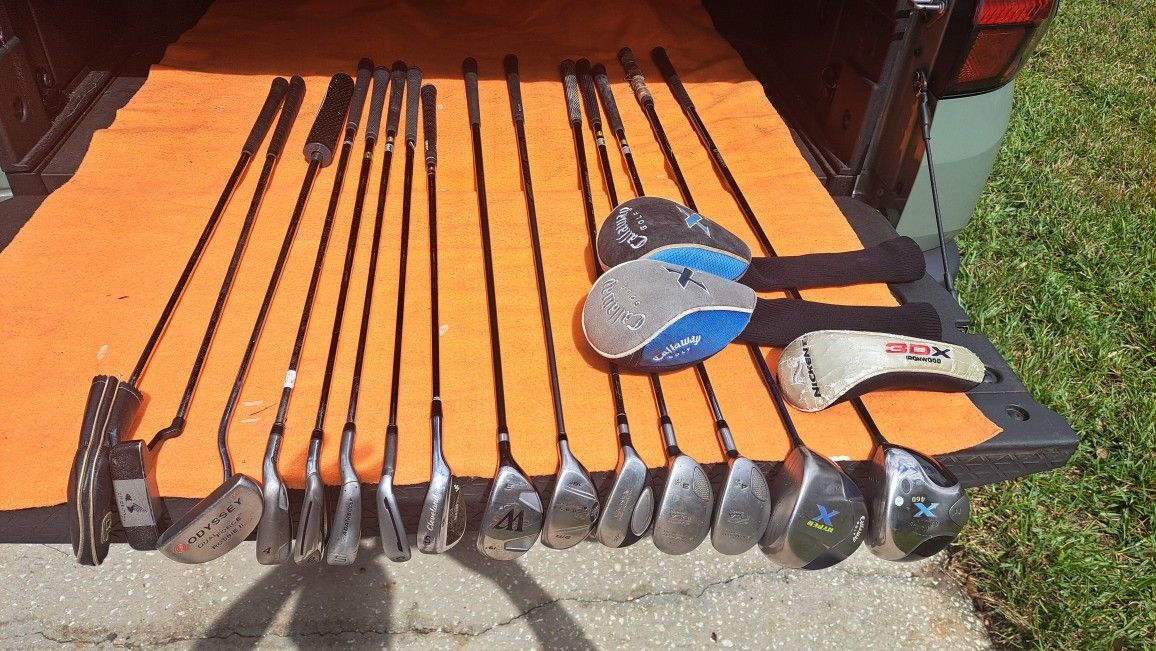 Assortment Of Nice Used Golf Clubs