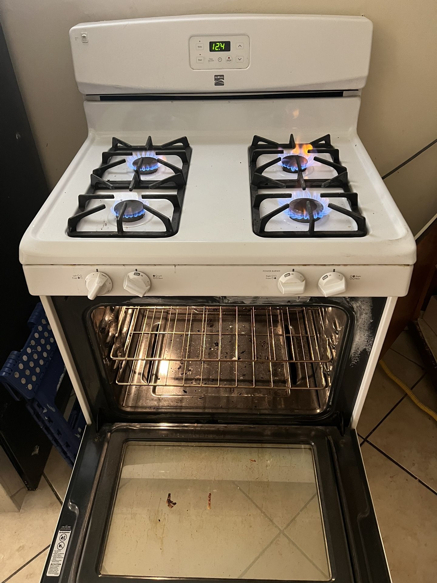 30 Inch Kenmore Gas Stove