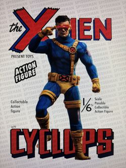 Cyclops 1/6 Scale Action Figure X-men Collectible. Present Toys 