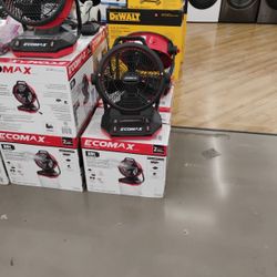 Ecomax 12" AC/DC Misting Fan. 