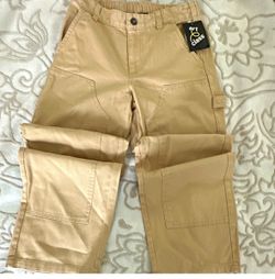 Art Class Kids Khaki Carpenter Pants NWT