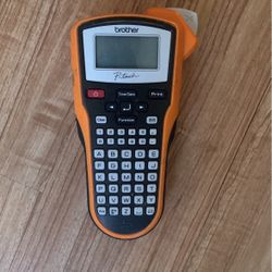 Brother Label Maker W White Laminated Tape Included